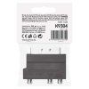 Redukcia SCART na 3× CINCH + SVHS adaptér