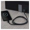 Nabíjací a dátový kábel USB-A 3.0 / USB-C 3.1, Quick Charge, 1 m, čierny