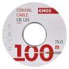 Koaxiálny kábel CB125, 100m