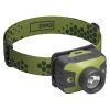 CREE LED čelovka P3539, 330 lm, 200 m, 3× AAA