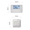 Izbový programovateľný bezdrôtový OpenTherm termostat P5616OT