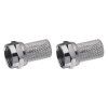 Konektor F vidlica pre koax CB50, CB100