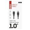 USB kábel 3.0 A vidlica – micro B vidlica 1m