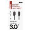 HDMI 2.0 high speed kábel A vidlica – A vidlica 3m