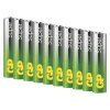 Alkalická batéria GP Super LR03 (AAA), 10 ks