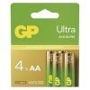 Alkalická batéria GP Ultra LR6 (AA), 4 ks
