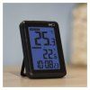 Digitálny teplomer, bezdrôtový snímač, budík E8636