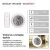 Digitálny teplomer, bezdrôtový snímač E0129