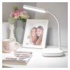 LED stolná lampa MOLLY, biela