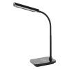 LED stolná lampa KYLE, čierna