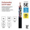 Datový kábel UTP 5E, outdoor, 100m