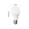 LED žiarovka Basic A60 / E27 / 8,8 W (60 W) / 806 lm / Neutrálna biela