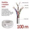 Datový kábel UTP CAT 5E PVC Basic, 100m