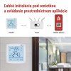 Podlahový programovateľný drôtový WiFi GoSmart termostat P56S01F