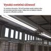 LED trubica T8 24 W 150 cm studená biela