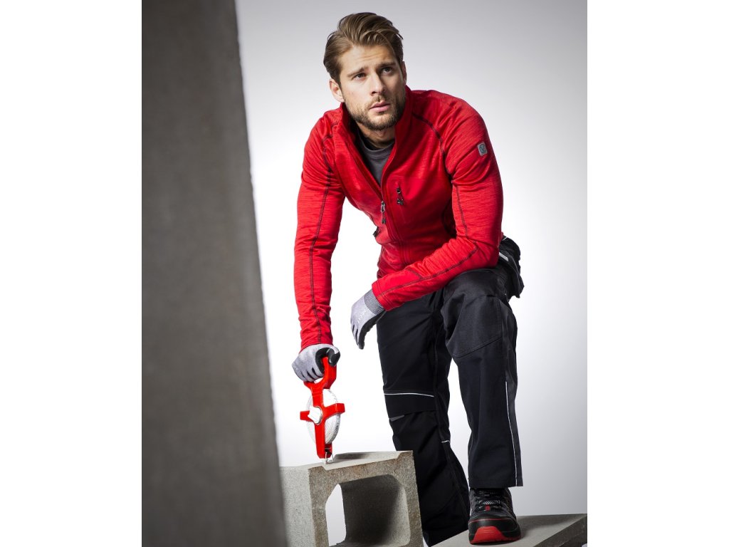 Breeffidry melange mikina ARDON červená (Veľkosť S)