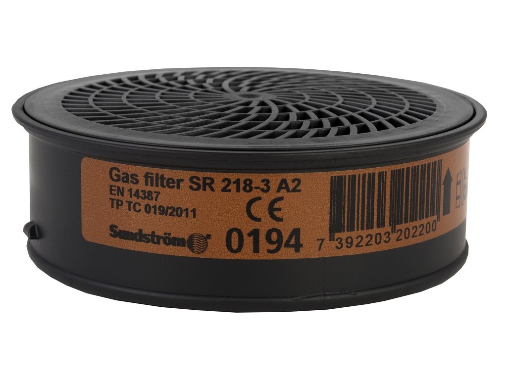 Filter SUNDSTRÖM SR 218-3 A2 - pre polomasky a celotvárové masky