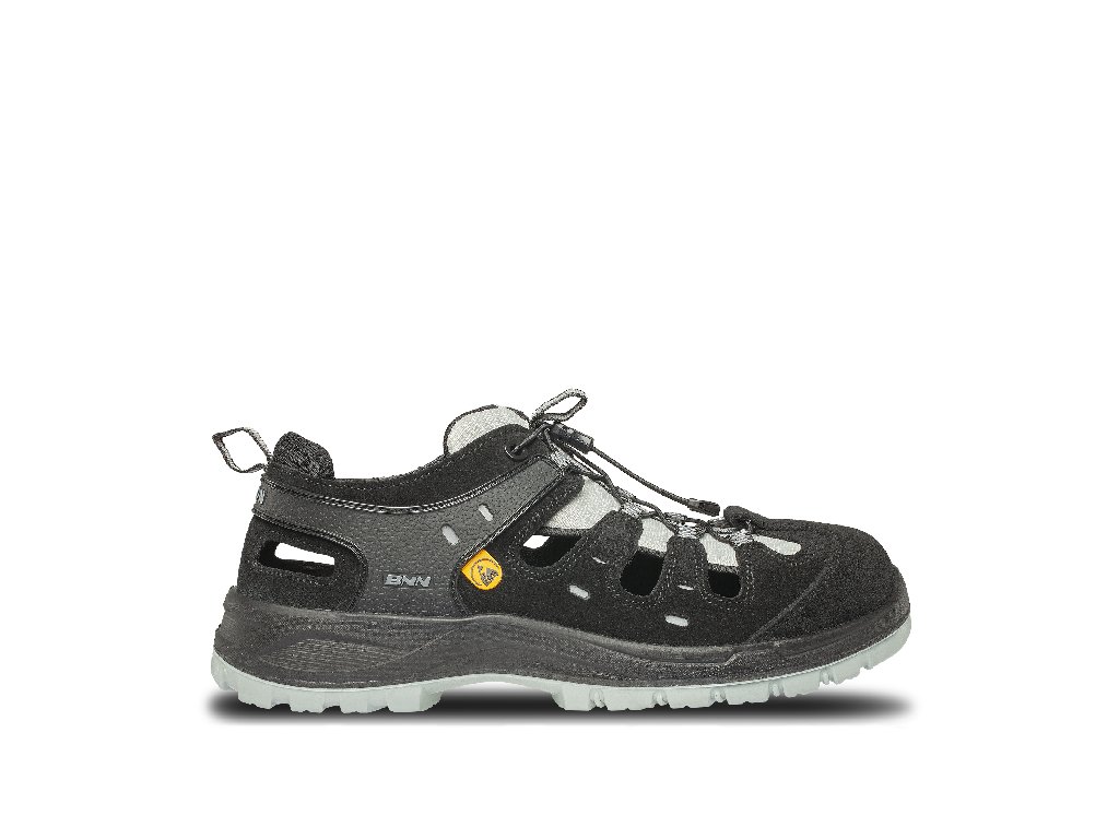 BOMBIS LITE S1P ESD NM Grey Sandal (Veľkosť 36)