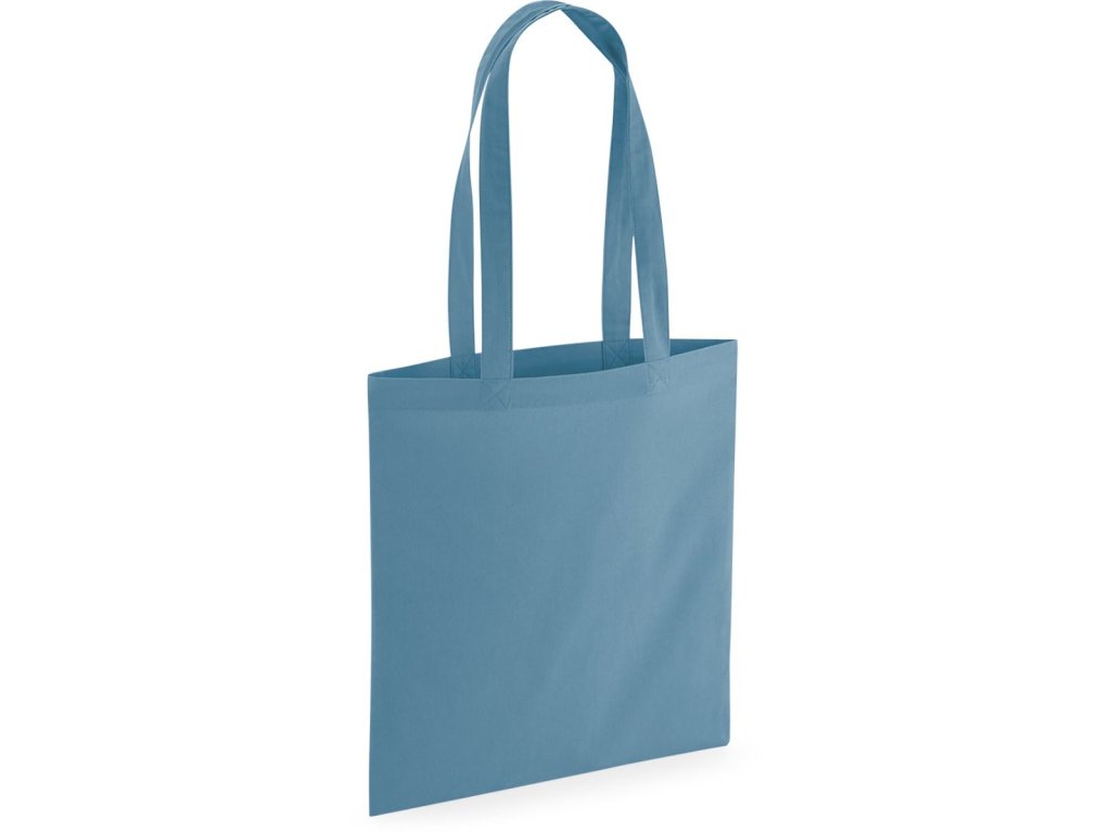 Westford Mill | W281 Bio bavlnená taška prírodne farbená_50.0281 (Farba indigo blue, Veľkosť onesize)