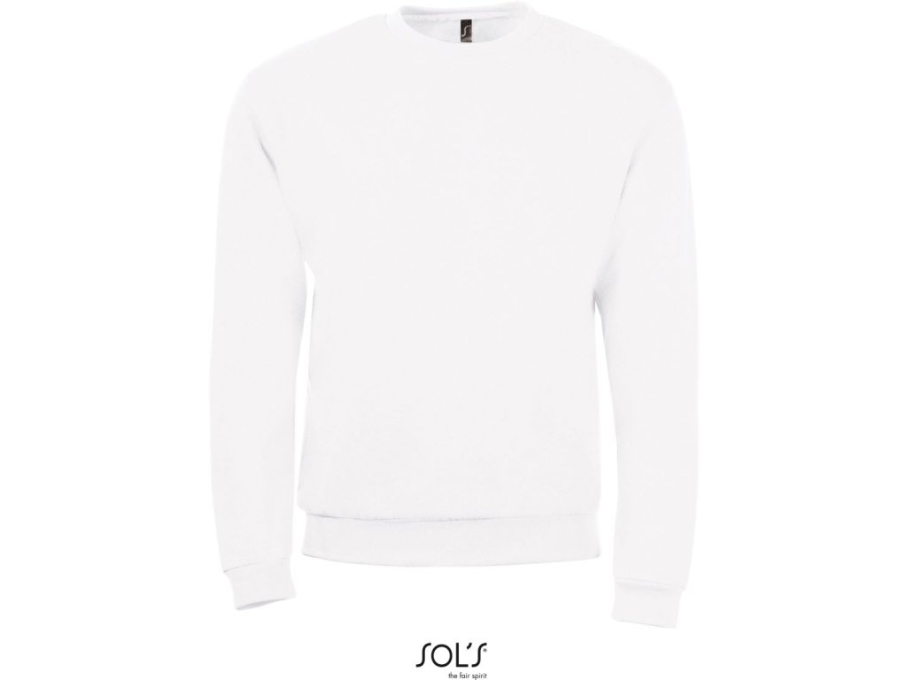 SOL'S | Spider Unisex mikina_25.1168 (Farba white, Veľkosť S)