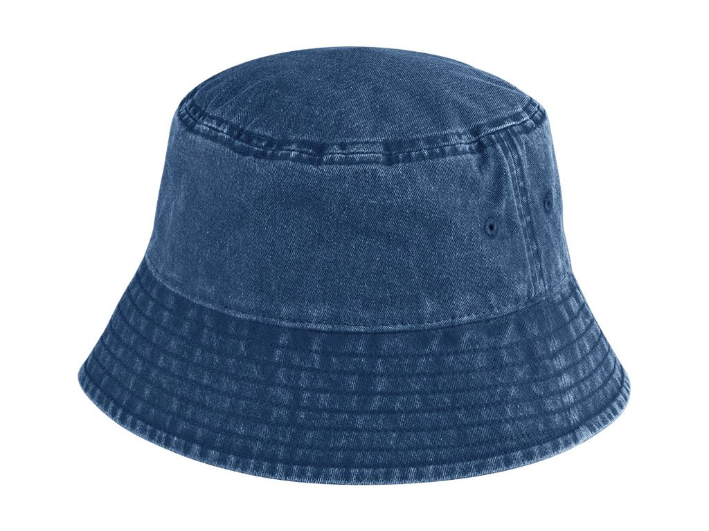 Beechfield | B 688 Klobúk "Vintage"_53.0688 (Farba vintage denim, Veľkosť S/M)
