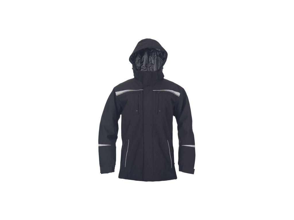 EMERTON STR zimná parka (Veľkosť 5XL, Farba čierna)
