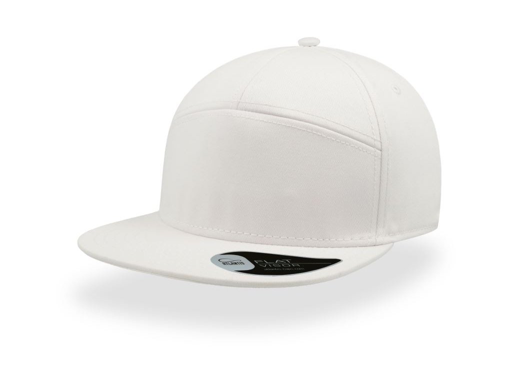 Atlantis | Deck 5 panelová šiltovka "Deck"_33.0152 (Farba white, Veľkosť onesize)