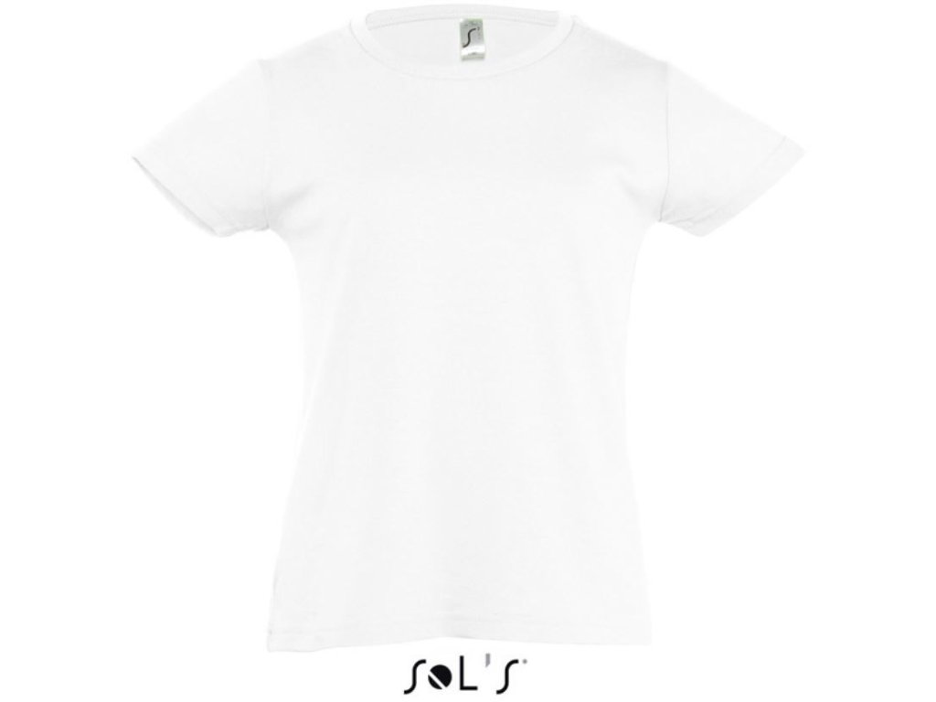 SOL'S | Cherry Dievčenské tričko_25.1981 (Farba white, Veľkosť 2 Y)