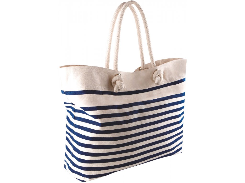 Pruhovaná plážová taška Sailor Bag