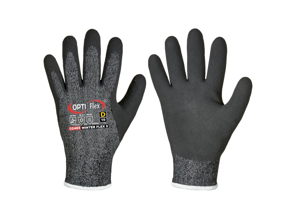 Rukavice zateplené protiporez. WINTER FLEX (Veľkosť 9)
