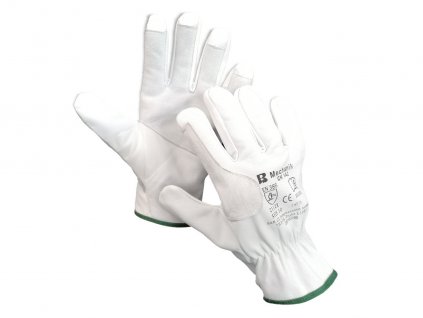 Zosilnené mechanické kožené komfortné rukavice MECHANIK CK1AZ