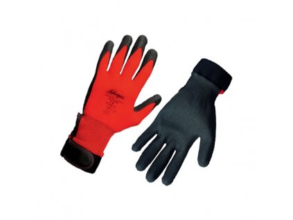 Polomáčané nylonové pracovné rukavice - JACDAW - dopredaj