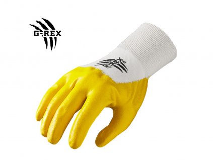 G-REX odolné nitrilové proti olejové pracovné rukavice - N01