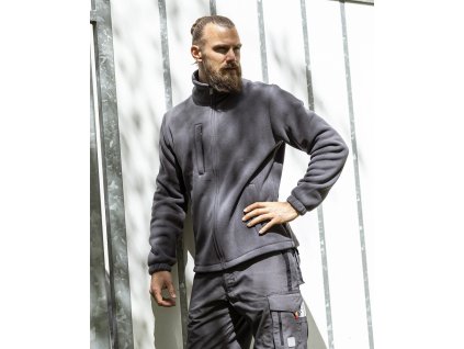 Mikina fleece ARDON®Polar 450 tm.sivá (Veľkosť S)