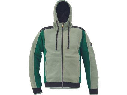 DAYBORO mikina s kapucňou (Veľkosť S, Farba mech.zelená)