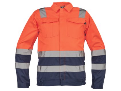 VALENCIA HV bunda (Veľkosť 56, Farba oranžová/navy)
