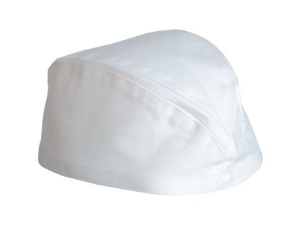 VOLANS čiapka lodička biela (Veľkosť 52, Farba biela)