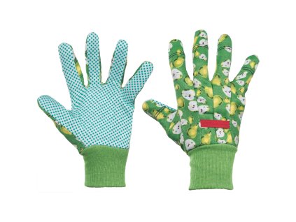FAST FRUIT ruk. textil.s terčíkmi PVC (Veľkosť 8, Farba zelená)