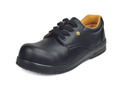 RAVEN MF ESD S1 SRC poltopánka (Veľkosť 35, Farba čierna)