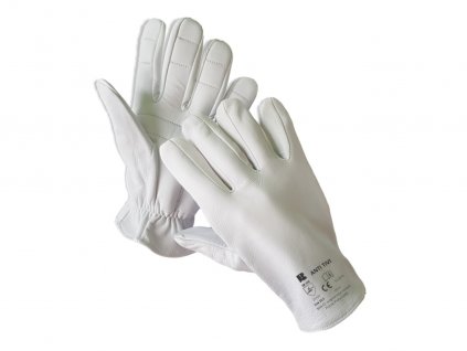 Antivibračné celokožené komfortné rukavice ANTI TIVI