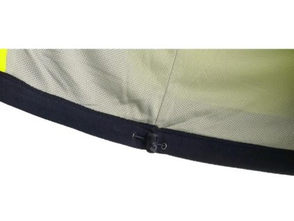 Bunda CXS PRESTON, výstražná, fleece (Farba žlto-modrá, Veľkosť M)