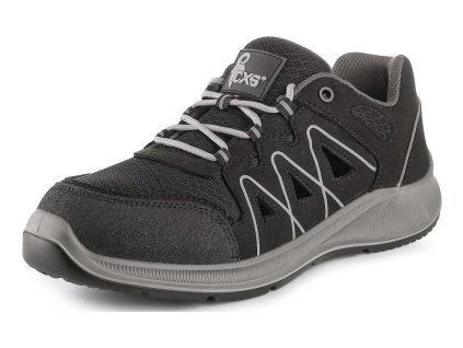 Obuv CXS TEXLINE SAVA S1P, poltopánka, čierno-šedá (Veľkosť 37)