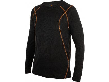 ARTEMIOS Long Sleeve T-shirt black (Veľkosť S 46)