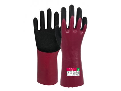Chemické protiporez. pracovné rukavice XCELLENT 78-308-dopredaj