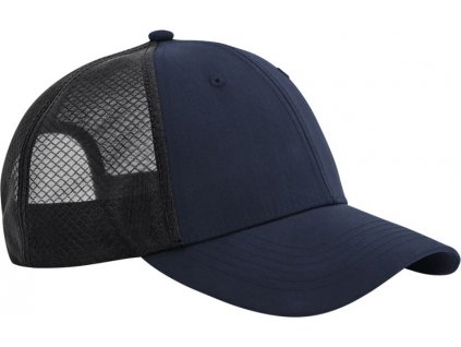 Beechfield | B644R 6 panelová Trucker šiltovka "Technical Mesh"_53.644R (Farba navy/black, Veľkosť onesize)