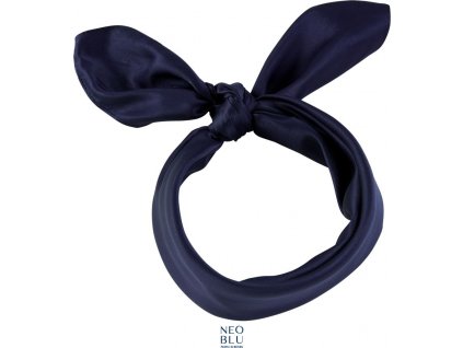 NEOBLU | Tara Dámska business šatka_24.3205 (Farba night blue, Veľkosť onesize)