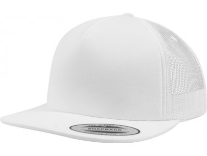 Flexfit | 6005FF 5 Panelová penová šiltovka_55.05FF (Farba white, Veľkosť onesize)