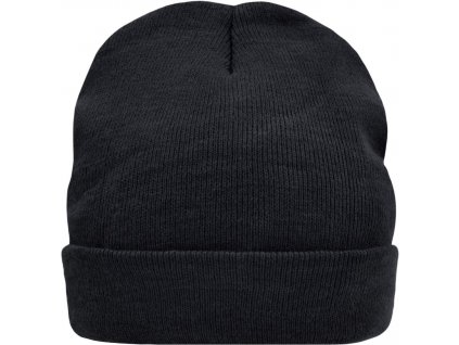 Myrtle Beach | MB 7551 Thinsulate™ pletená čiapka_03.7551 (Farba black, Veľkosť onesize)