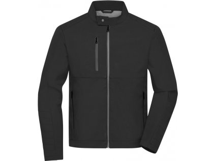 James & Nicholson | JN 1316 Pánska 2-vrstvová softshellová bunda_02.1316 (Farba black, Veľkosť S)