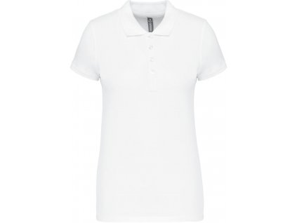 Kariban | K255 Dámske piqué polo_20.K255 (Farba white, Veľkosť XS)